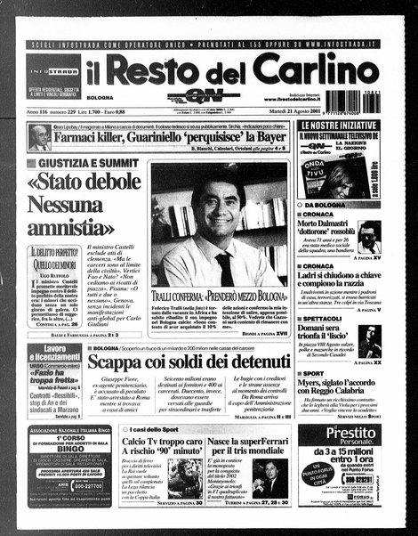 Il Resto del Carlino : giornale dell'Emilia